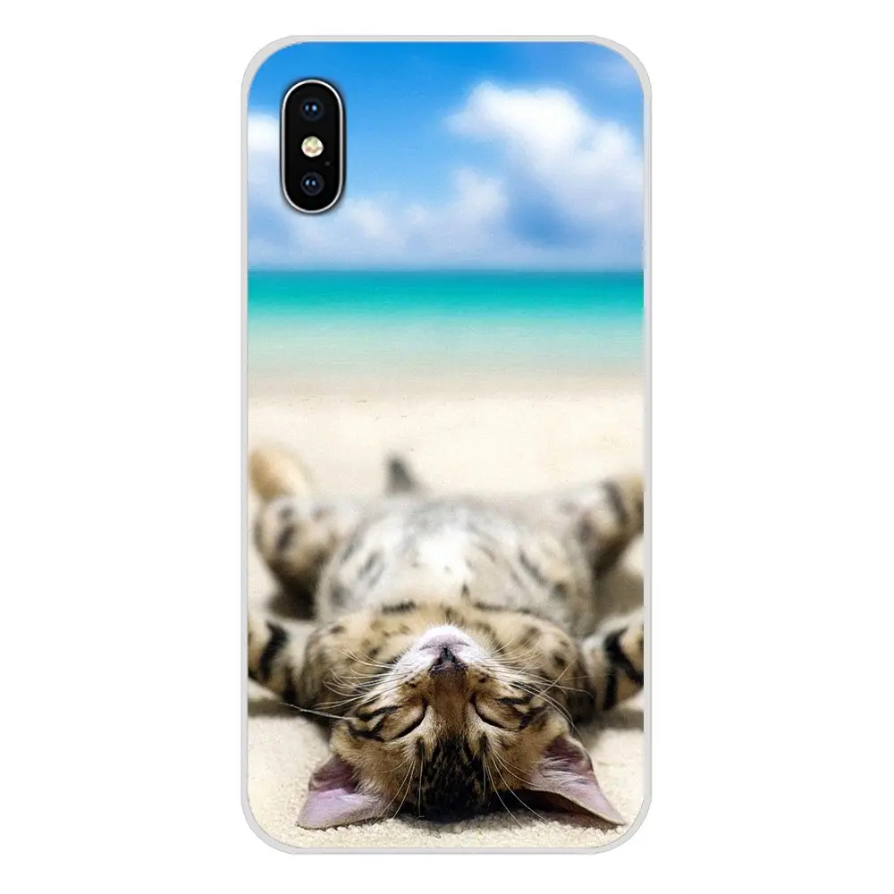 Аксессуары чехлы для телефонов милое платье с кошкой Huawei G7 G8 P7 P8 P9 P10 P20 P30 Lite Mini Pro P