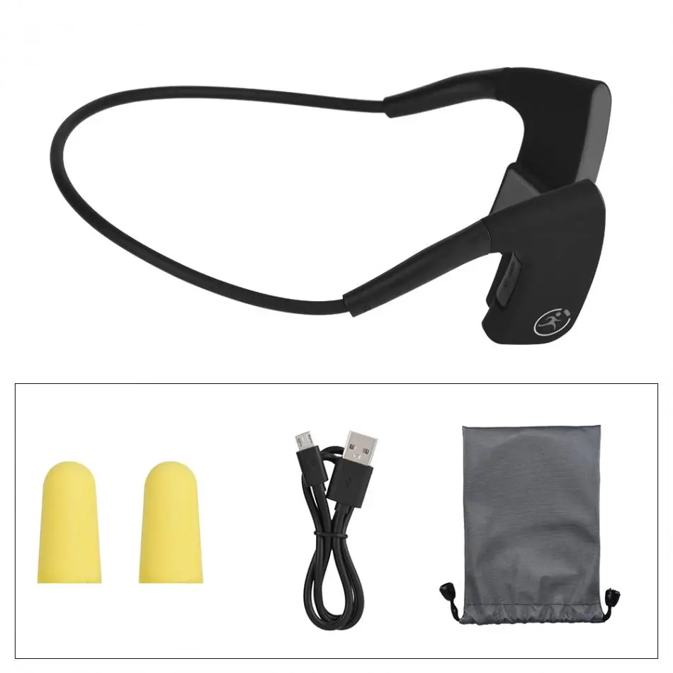 

Wireless Bluetooth ABS Bone Conduction Headphone Earphone Hands-free Sports Gym