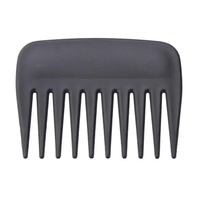 Men Large Tooth Curly Hair Comb Wide Teeth Beard Combs Hairdressing