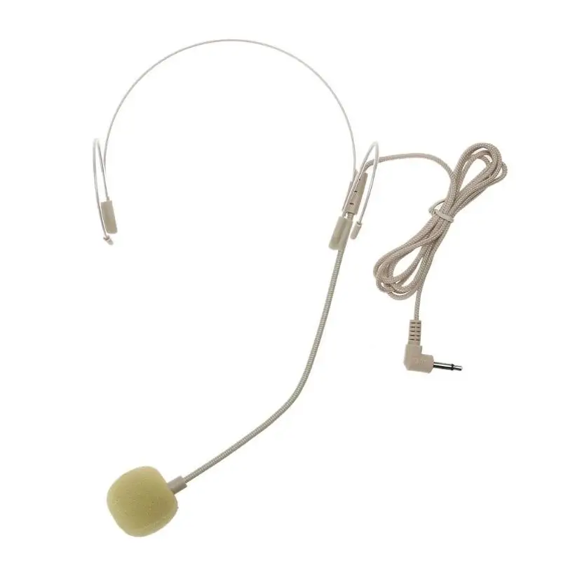 

Headset Invisible Headworn Microphone Teacher Tour Guide Performance Head Microphone for Stage Loudspeakers Voice Amplifier TV