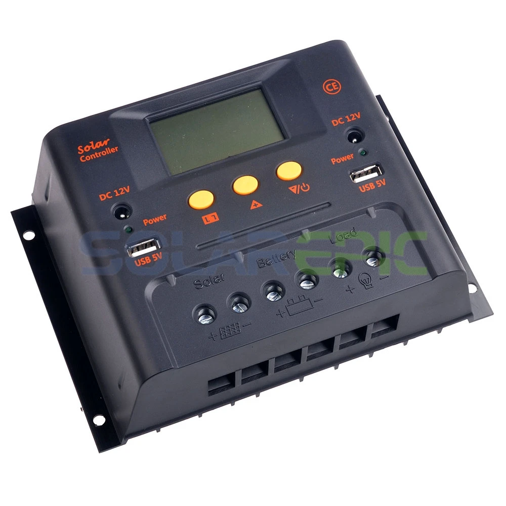 Buy 40A PWM Solar Charge Controller 48V Regulator