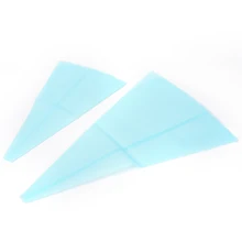 Силиконовый многоразовый кондитерский мешок для обледенения, кондитерский мешок для торта, крема, инструмент для декора, кухонные аксессуары, 1 шт