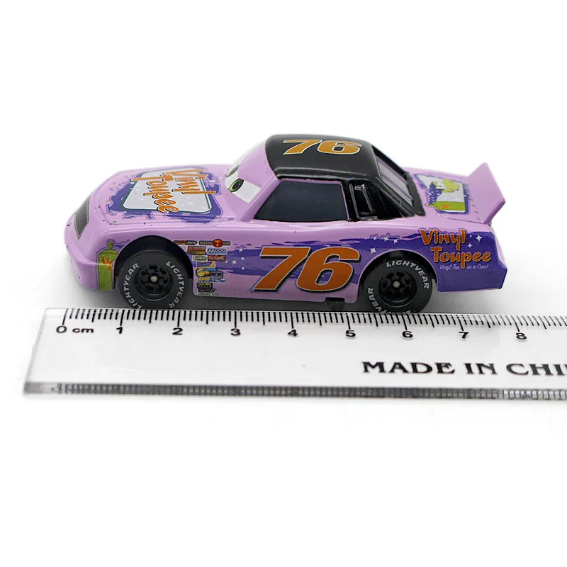Disney Pixar Cars 2 3 No.76 виниловый винила металлический литой сплав игрушечная модель