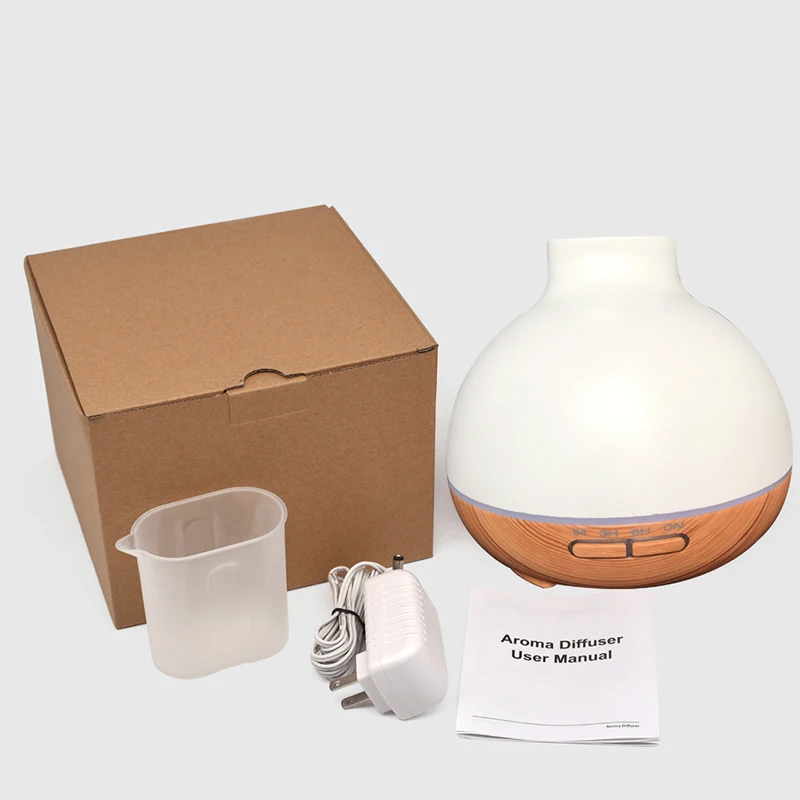 400ml Ultrasonic Humidifier Aroma Essential Oil Diffuser  Air Humidificadores With Night light Mist Maker fogger brumisateur  (15)