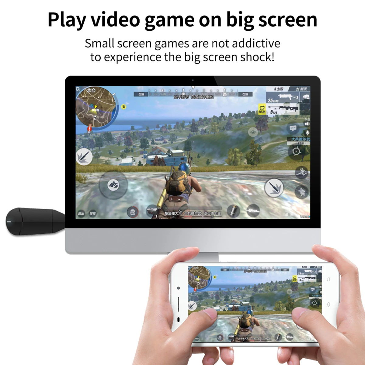 Двухдиапазонный ТВ Стик SOONHUA 2 4 ГГц 5 8 4K HD Wi Fi адаптер HDMI Miracast Airplay DLNA