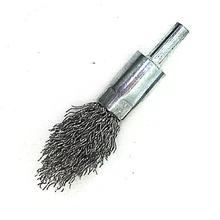 YEODA 1 шт. короткий стержень в форме пагоды проволочная щетка из нержавеющей стали Шлифовальная головка кисть для полировки инструмента из нержавеющей стали