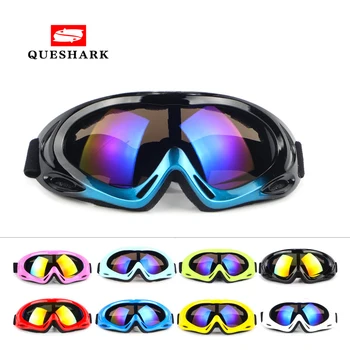 

Queshark Women Men Children Anti-fog Ski Glasses Windproof Skiing Goggles Kid Snow Snowboard Eyewear For Outdoor Activities