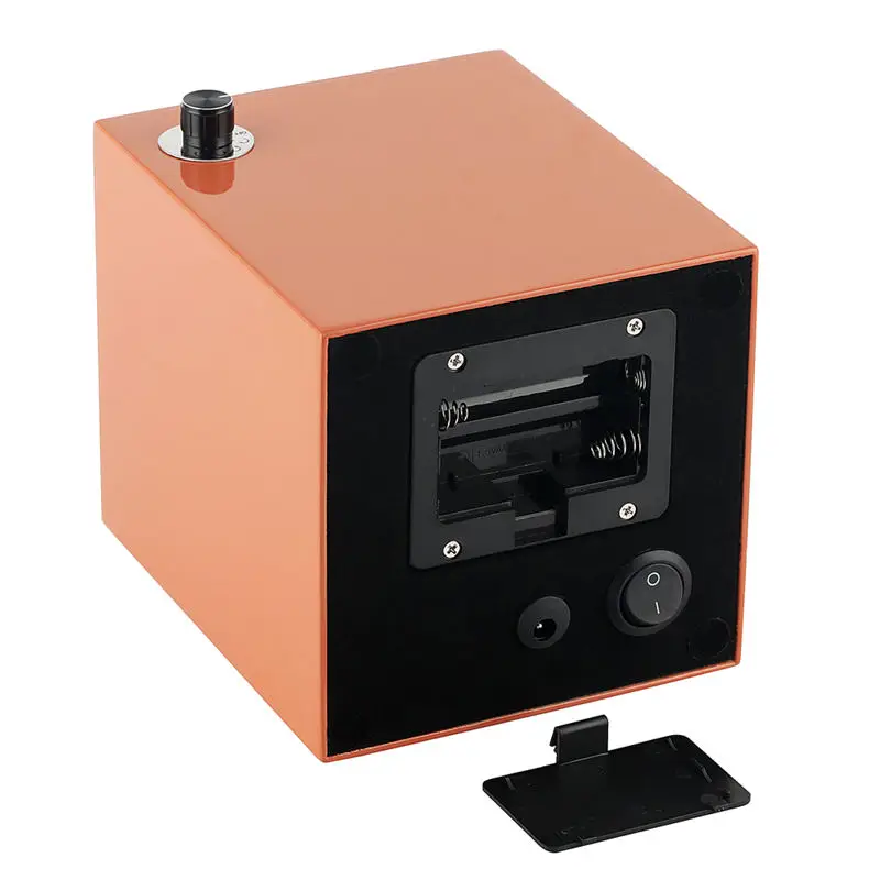 AU/EU/US/UK Orange Watch Winder Box Premium пять режимов ПЭ пианино краска одиночные часы держатель Автоматический намотчик enrrollador reloj