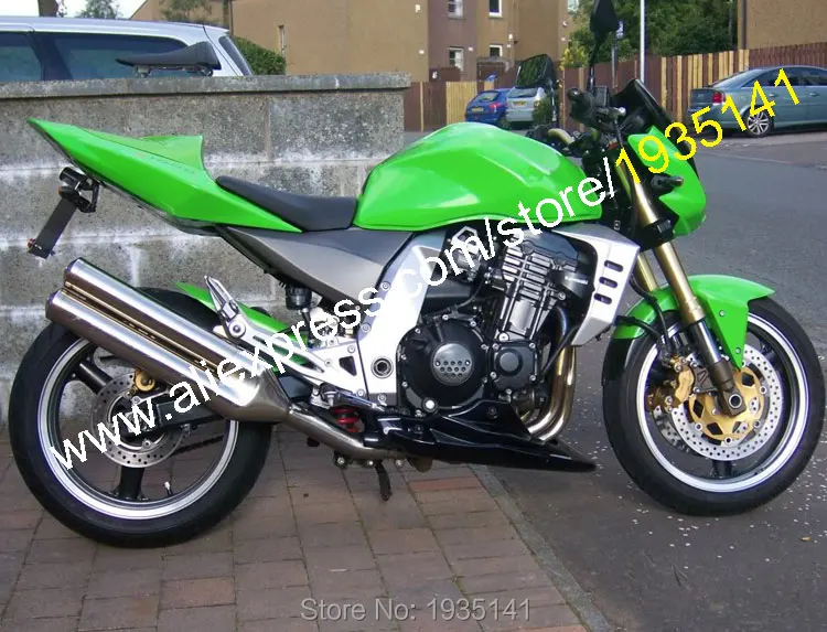 Запчасти для обтекателя из АБС пластика набор Kawasaki Z 1000 2003 2004 2005 2006 Z1000 03 04 05 06 Green
