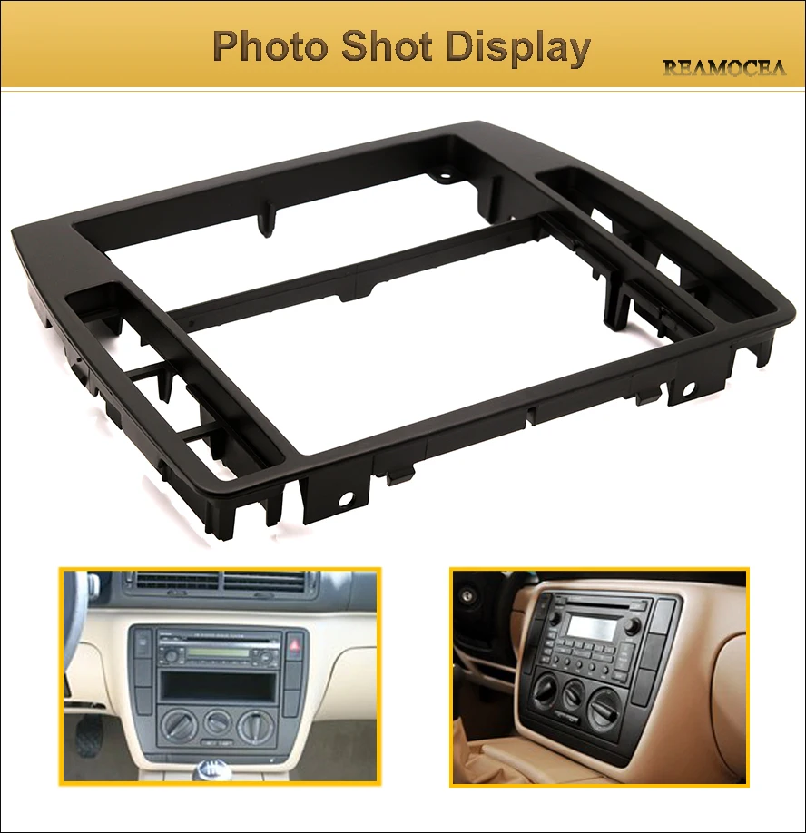 Reamocea 3B0858069 3B0 858 069 ABS Dash Center Console Bezel Panel Radio Face Trim Frame For VW Passat B5 1998 2000 2001 - 2005 (12)