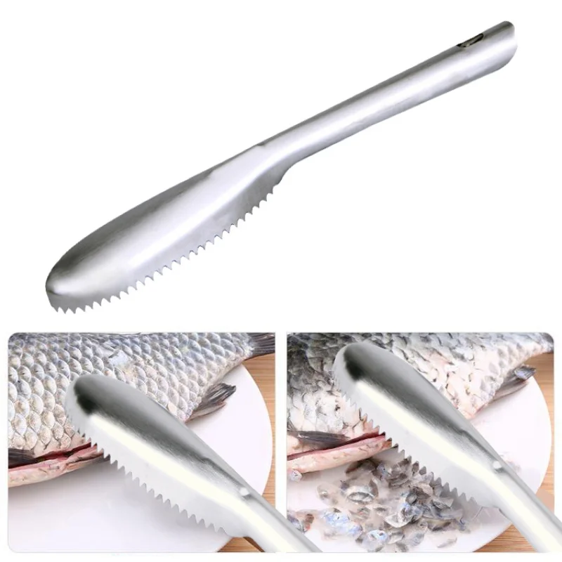 

Fish Scales Brush Outdoor Fishing Tools Stainless Steel Scraper Scales Planers Fish Scale Go Fish Scales Household Equipment