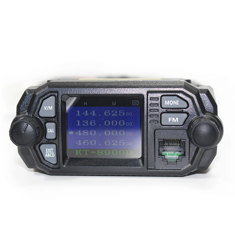 QYT KT 8900D 25 Вт автомобильная двухсторонняя радиостанция с кабелем