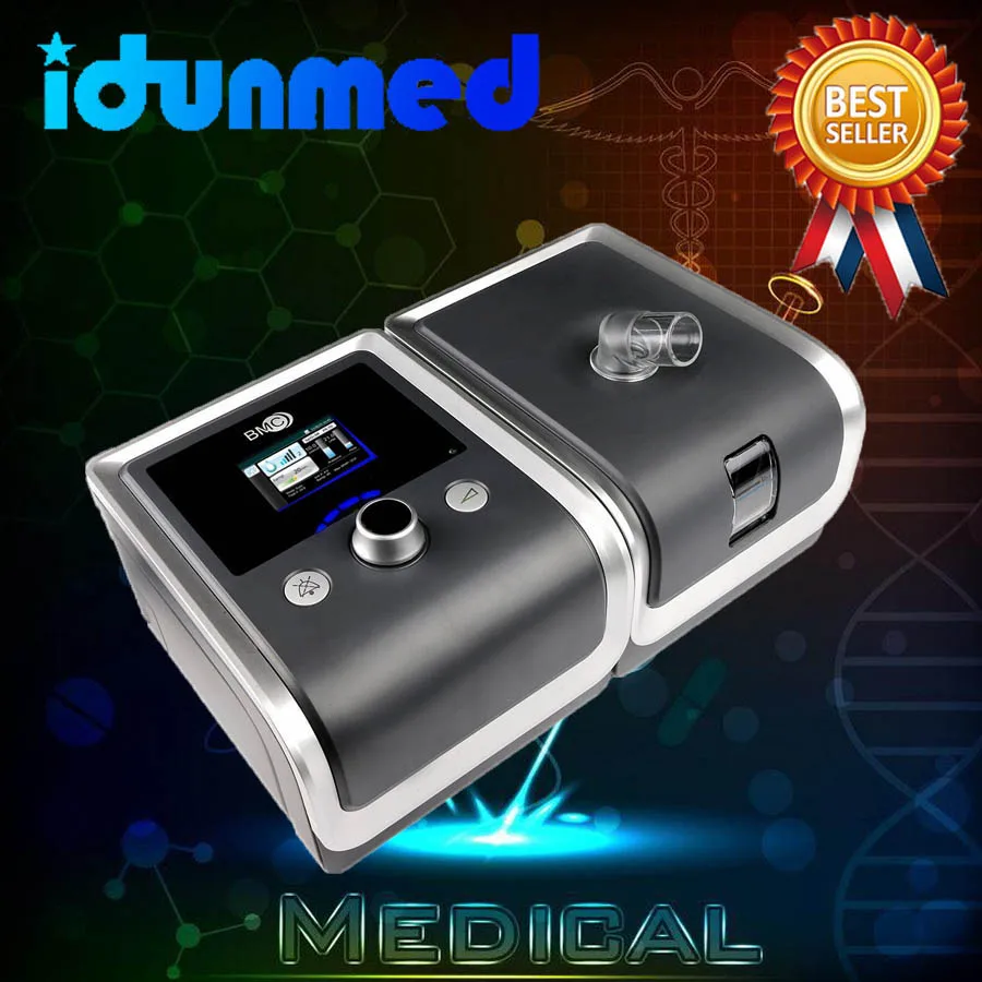 BMC CPAP Машина с носовой набивная маска рукавный фильтр SD карта путешествия дыхательный аппарат для лечения апноэ сна против храпа - изображение