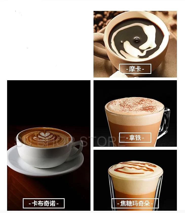 20 Bars Espresso Pump 1.5Liter Water Tank Coffee Machine Home Office Coffee Machine Espresso Semi-automatic Commercial Office