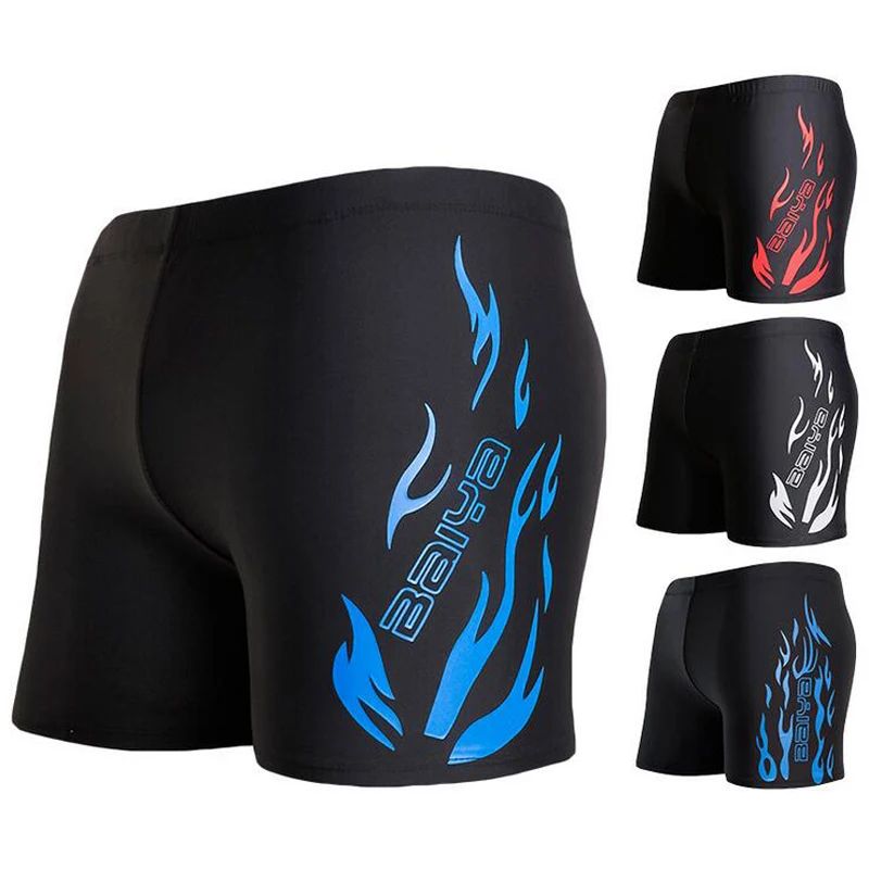 

Cool Flame Men Male Swimming Trunks Briefs Beachwear Swimsuit Beach Swim Wear Boxer Shorts Swimwear Bathing Suit maillot de bain