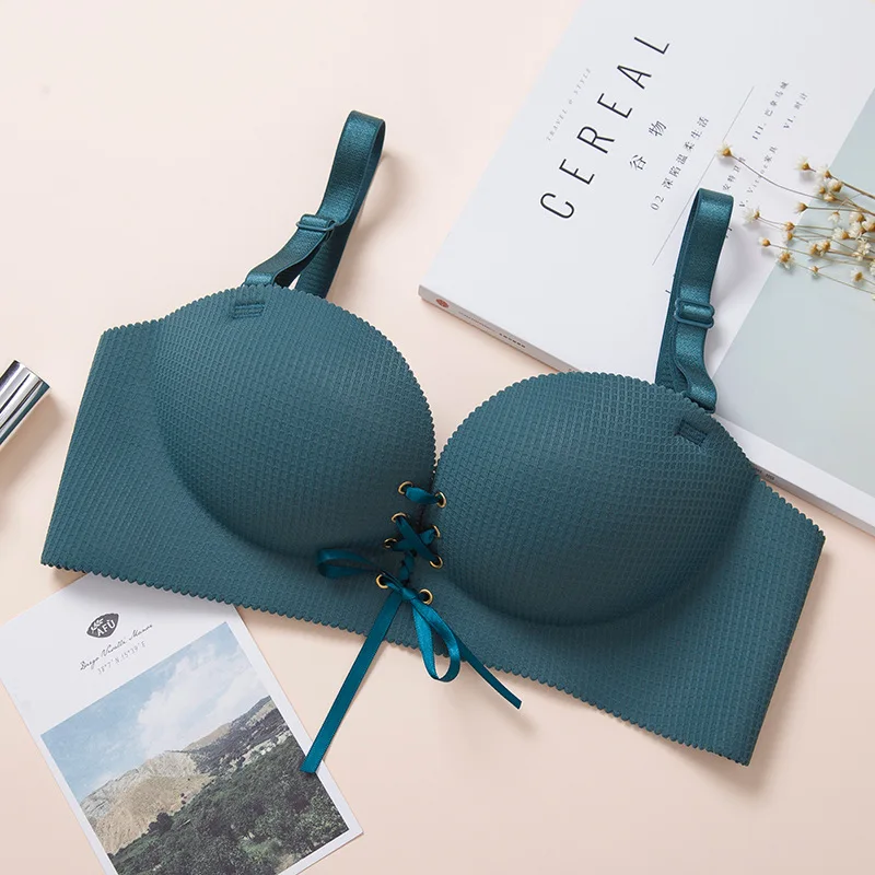 Бюстгальтер женский бесшовный с чашками пуш ап без подкладки|seamless bra|bras for womenbra |
