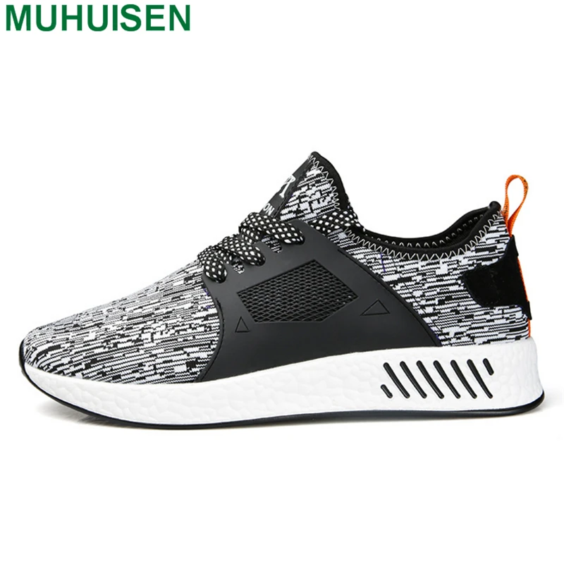 

Muhuisen Men Sport Shoes Fashion Men Summer Shoes 2018 Comfortable Male Casual Shoes With Light Men Sport Shoes