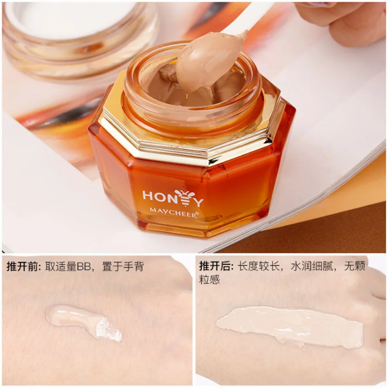 Крем для лица honey Block defect Live haun яркий цвет кожи увлажняющий водный макияж| |