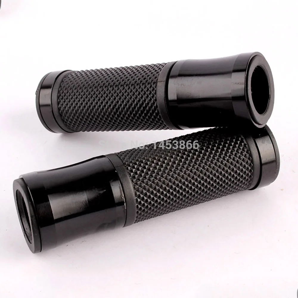6 Color Motorcycle CNC Aluminum Rubber Gel Hand Grips Moto 7/8\ 6 Color Motorcycle CNC Aluminum Rubber Gel Hand Grips Moto 7/8\