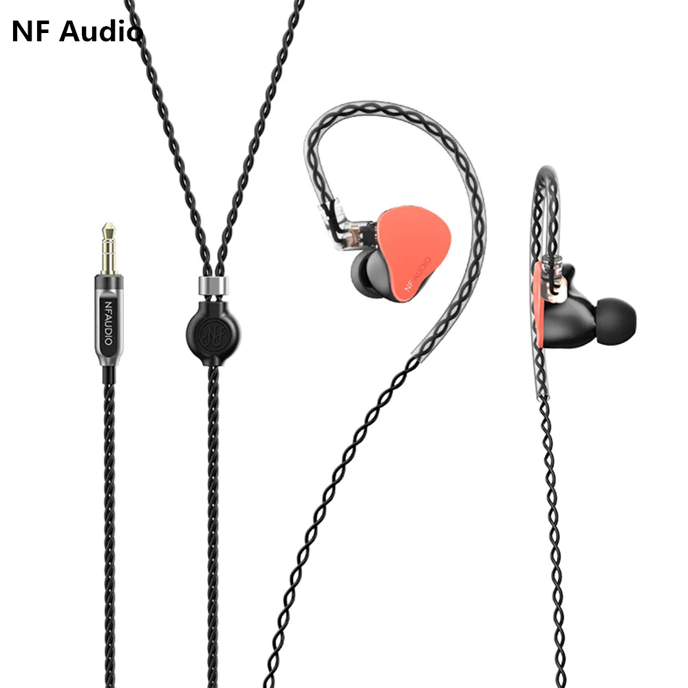 NF аудио NF2u 2 уравновешенного якоря, Hi-Fi, внутриканальный монитор Eardphone IEM 0,78 мм 2pin съемный кабель P1 F1 KXXS KING PRO № 3 CTZ 6BA