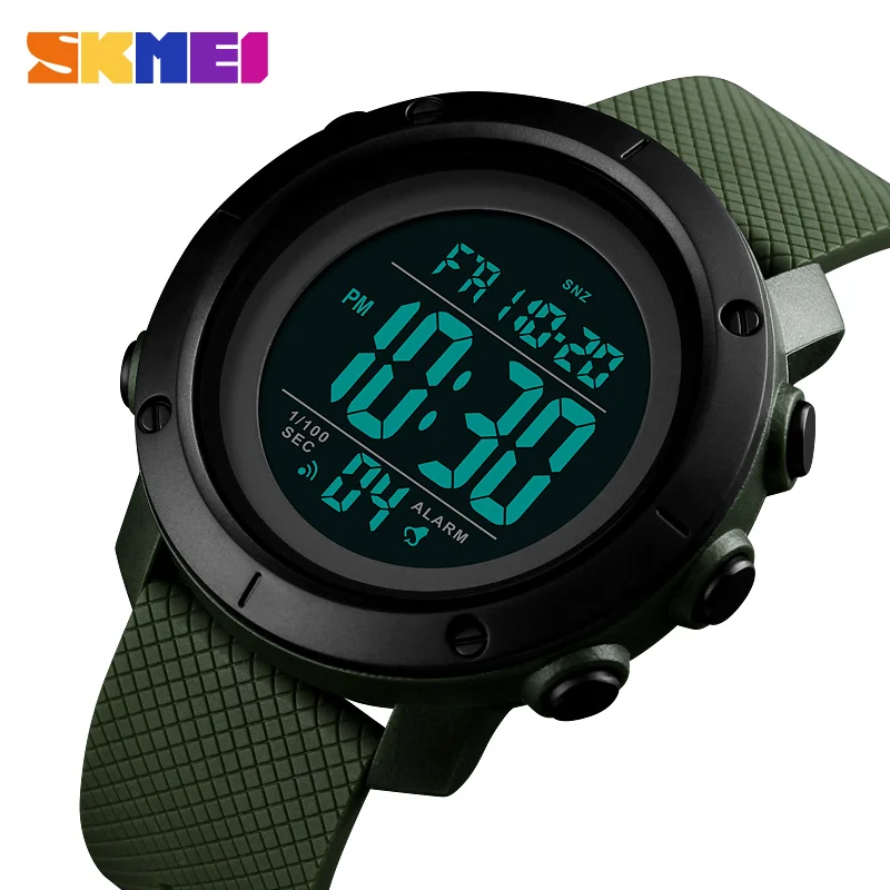 

Luxury Men Watch Stopwatch Sport Wristwatch Fashion Men's Military Watches Luxury Luminous Electronic Bracelet Alarm Clock Reloj