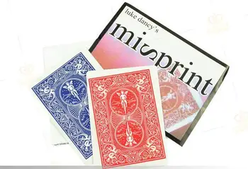 

Free Shipping 2pcs/Lot Misprint / Unbelievable - Magic Tricks,Card Magia,Close Up,Stage,Accessories,Props,Gimmicks,Toys