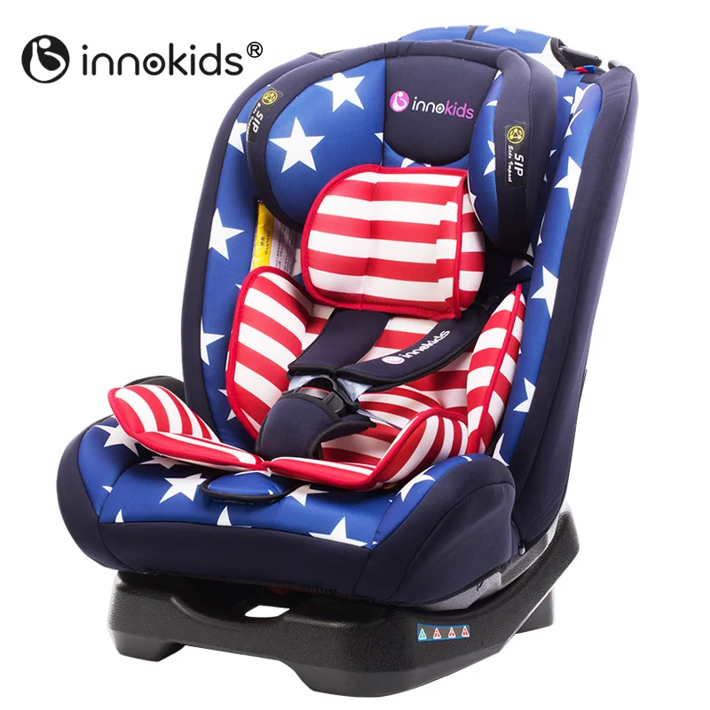 Innokids детское безопасное сиденье детское автомобильное сиденье Двусторонняя установка интерфейс ISOFIX От 0 до 7 лет Детское сиденье безопасности - Цвет: G