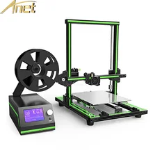 2017 Анет E10 Алюминий Рамка Высокая точность рабочего стола 3D-принтеры RepRap Prusa I3 DIY Kit Набор Off-Line печать Бесплатная 0.5 кг нити