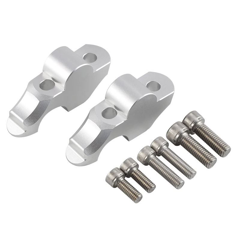 28mm Handle Bar Clamp Raised Extend Handlebar Mount Riser For BMW R