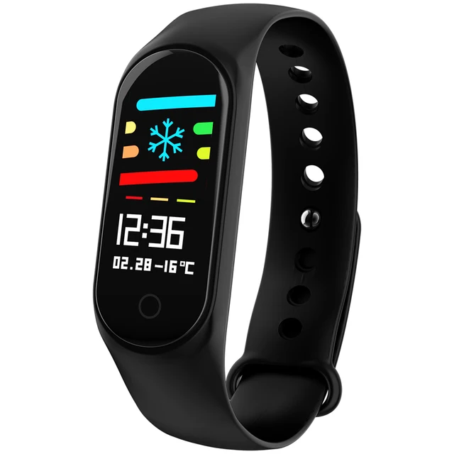 m3c 0.96 inch ip68 waterproof bluetooth 4.0 smart fitness bracelet smartwatch