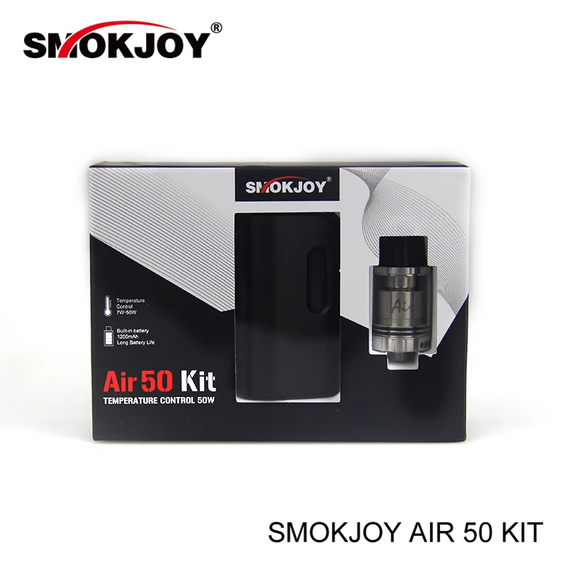 Оригинальный набор электронной сигареты SMOKJOY Air 50 5 шт./лот RTA Вт встроенный