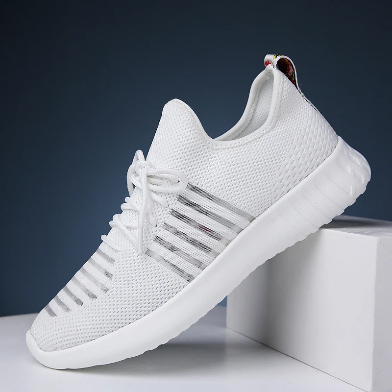 

Hemmyi Spring&Summer Mens Shoes Casual Breathable Lace-Up Comfortable Sneakers Chaussure Homme Support Dropshipping Size 39-46