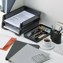 Новые горячие творческий простой офисная техника файл коробка для хранения, хранения A4 папка для бумаг