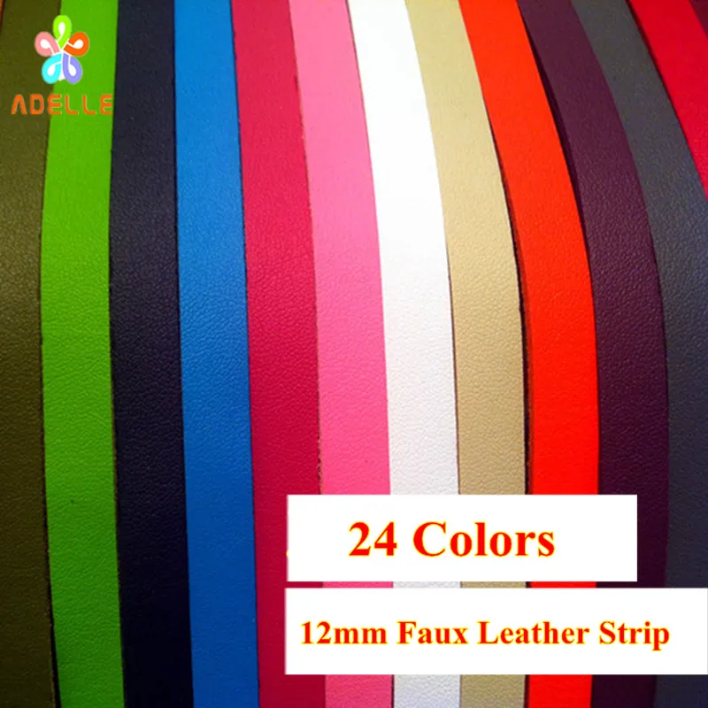 

HOT 24 colors Faux Leather Cord/lace/strip/string suede cord PU 12mm DIY accessory zakka Necklace Bracelet free shipping 10m