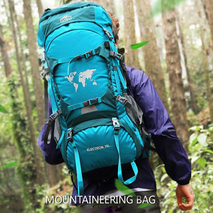 Top 80L 70L 60L Camping Hiking Backpack Day Trekking Climbing Mountaineering Outdoor Sport