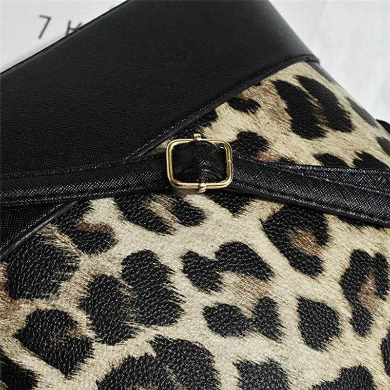 Leopard Print Fawn Pendant Shoulder Bag Crossbody Bag for Women 2019 Messenger Bags women's bag bolsa feminina sac a main 40AP1622