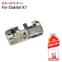 BingYeNing New Original For Oukitel K7 mainboard 4G+64G ROM Motherboard flex cable board .Android 8.1 MT6750T Octa Core Phone