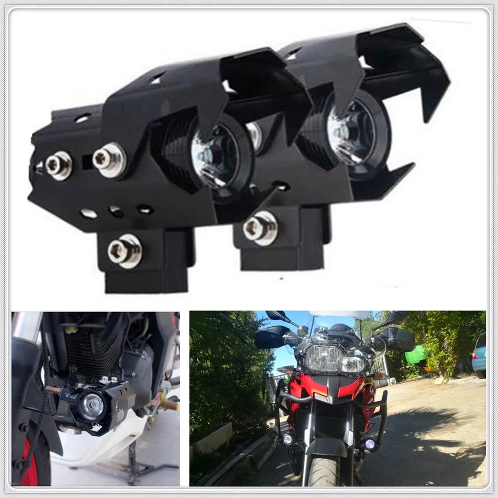 

new Motorcycle motorbike Headlight LED Fog Lamp Lights Spotlight light for Kawasaki ZX636R ZX6RR SUZUKI GSXR600 GSXR750 B-KING