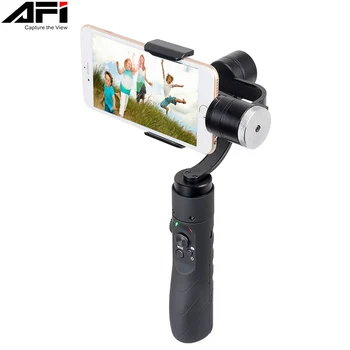 

AFI V3 3-Axis Gimball Dslr Stabilizer For Phone Handheld Smartphone For Iphone X 8Plus 8 7 6 Samsung S9 S8 S7 & Action Camera