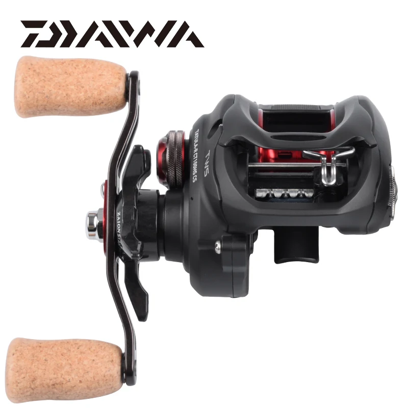 

Original DAIWA TATULA CT TYPE-R 100H 100HL 100HS 100HSL Baitcasting fishing reel 7+1BB Gear Ratio 6.3:1/7.3:1 Max Drag 6kg