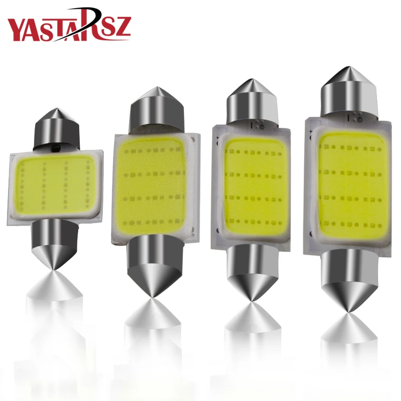 

1PCS 12 Chips COB C5W Car Auto Festoon Dome Interior LED Lights Lamp Map Roof Reading Bulb DC12V 31/36/39/42mm Car accessories