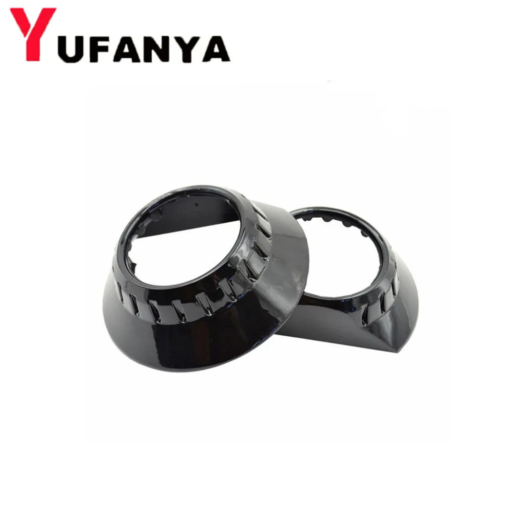 

1 pc 3 inches H4 Easy Install Koito Q5 Bi-xenon projector shroud Mask for zkw LHD RHD hid headlight