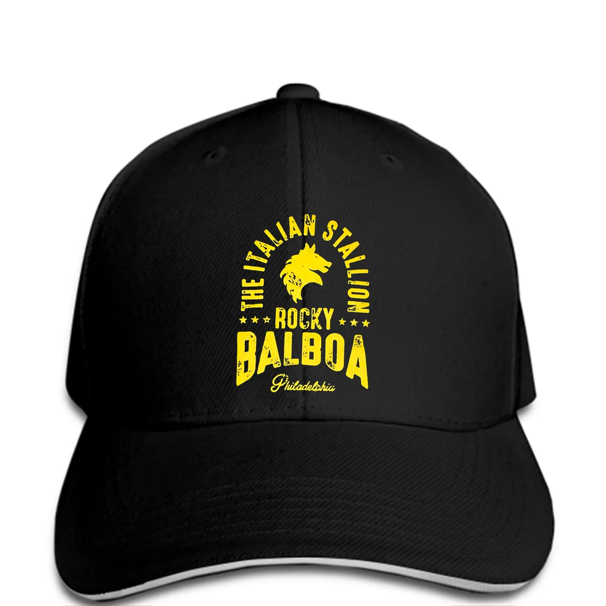 

Men Baseball cap Rocky The Italian Stallion Rocky Balboa Adult funny Hat novelty tsnapback women