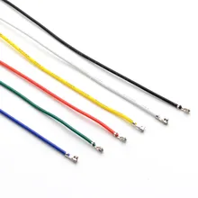 40 шт. 1 P PH 2,0 мм кабель Перемычка провода женский двойной головкой Весна электронный провод терминальная линия 26AWG 20 см длина