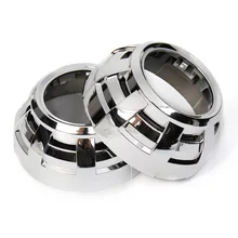 3 дюйма H4 Автомобильная фара проектор объектив для cayenne проектор кожух маска LHD RHD Легкая установка фары проектор Объектив