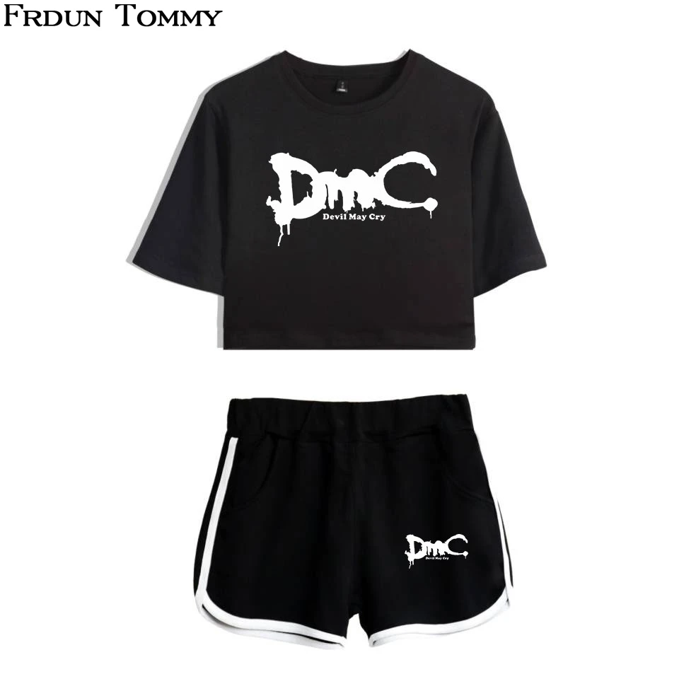 

Frdun Tommy Devil May Cry Short Sleeve T-shirt Hot Sale Funny Casual Fashion Kpop Summer Women Cool Popular Lovely Women A6350