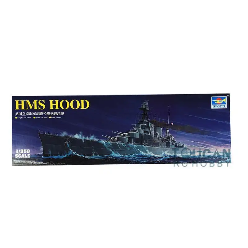 Trumpeter 05302 1/350 Королевский флот HMS капот боевой круизер статическая модель DIY Набор