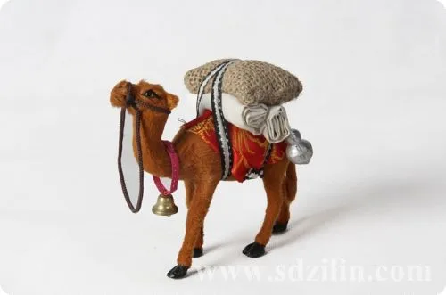 Ручная работа, верблюд/детская игрушка, верблюд, яркие и реалистичные идеальные украшения для дома, подарок для детей 16*5*14 см