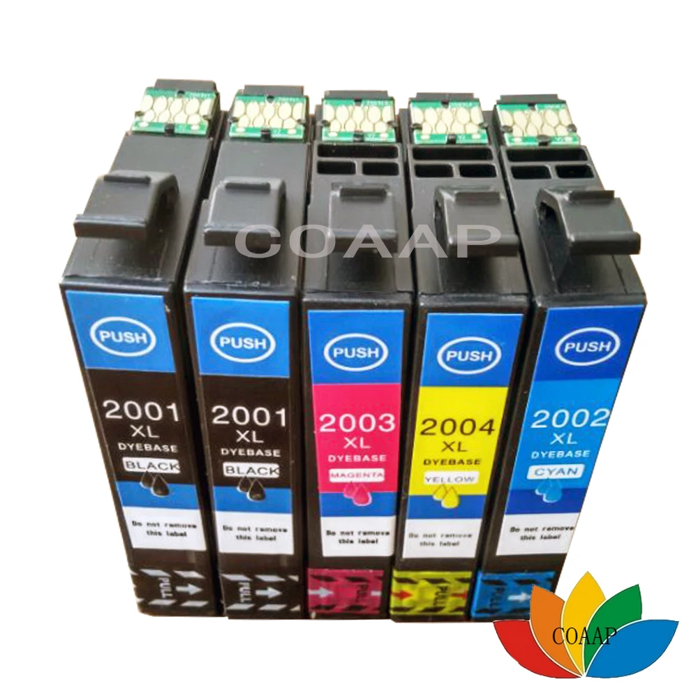 

5 X Compatible ink cartridge T200XL for Epson XP100 XP400 XP200 XP300 WF 2530 2540 Workforce 2510 Printer T2001XL - T2004XL