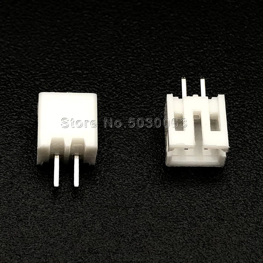 120pcs/lot PH2.0mm straight pin Header 2P 2pin PH-2A PH-A wire Connector PH2.0 pitch spacing 180 angle PCB Car male Connectors |